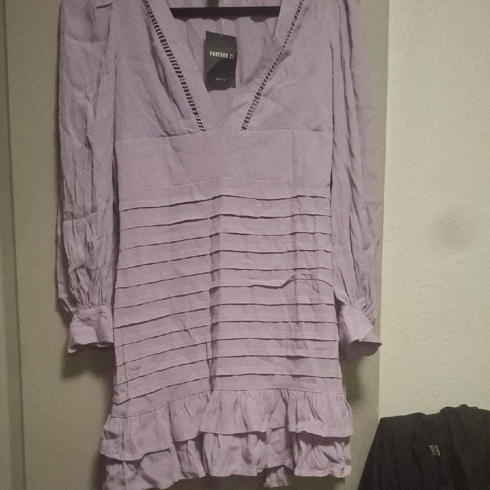 Forever21 Elegant Lavender Dress - Picture 2 of 5